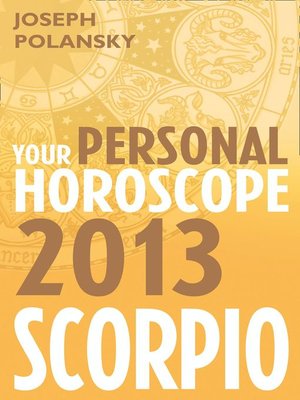 cover image of Scorpio 2013